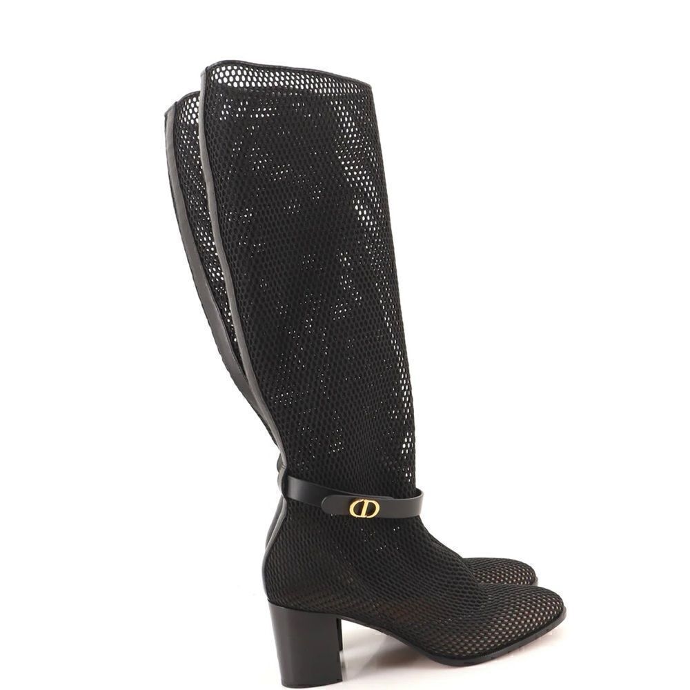 Christian Dior Women's Empreinte Knee High Boots Mesh
|Size: US8 | IT 38| - Picture 11 of 13